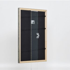 Effect wooden frame profile 2070 normal glass 18x32 cm silver