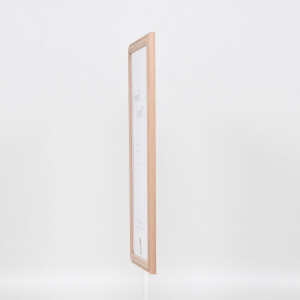 Effect Wooden Frame Profile 32 light brown 18x32 cm Museum Glass