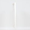 Effect Wooden Baroque Frame Profile 37 white 18x32 cm Museum Glass