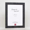 Effect Solid Wood Picture Frame 2240 black 18x32 cm Acrylic glass