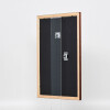 Effect wooden frame profile 2210 dark brown 20x20 cm anti-reflective glass