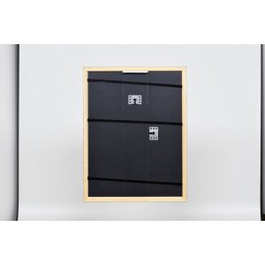 Effect wooden frame profile 38 brown 20x20 cm anti-reflex glass