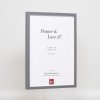 Effect wooden frame profile 35 anthracite 20x20 cm normal glass + spacer