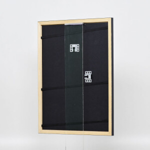 Effect Wooden Frame Profile 38 grey 20x20 cm Museum Glass