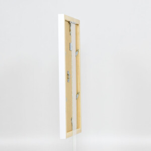 Effect Wooden Frame Top N white 20x25 cm Anti-reflective glass