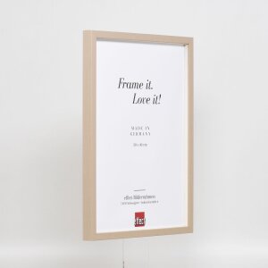 Effect wooden frame profile 35 light brown 20x25 cm normal glass + spacer