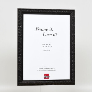 Effect wooden frame profile 94 black 20x25 cm normal glass