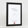 Effect wooden frame profile 94 black 20x25 cm normal glass