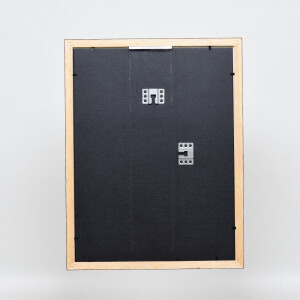 Effect wooden frame profile 2210 dark brown 20x25 cm museum glass