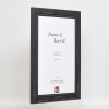 Effect Solid Wood Picture Frame 2240 black 20x25 cm Normal Glass