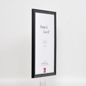 Effect Wooden Frame Profile 2070 Museum Glass 20x25 cm black