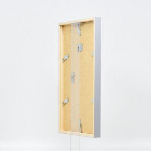 Effect wooden frame profile 35 light grey 20x30 cm normal glass