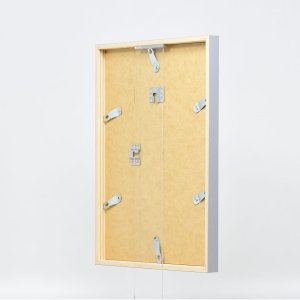 Effect wooden frame profile 35 light grey 20x30 cm normal glass