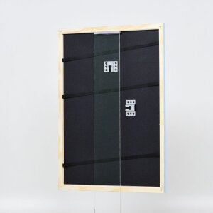 Effect Wooden Frame Profile 32 blue 20x30 cm Normal Glass