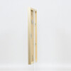 Wooden frame Top Cube 20x30 cm gold Anti-reflective glass