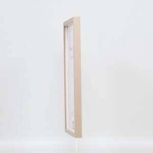 Effect wooden frame profile 35 light brown 20x30 cm normal glass + spacer