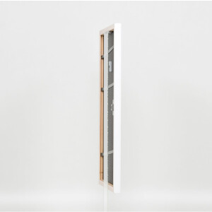 Effect wooden frame profile 2070 normal glass 20x30 cm white