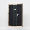 Effect wooden frame profile 2070 anti-reflective glass 20x30 cm silver