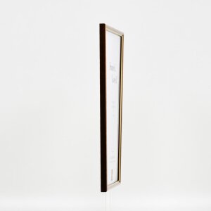 Effect wooden frame profile 23 light brown 20x30 cm Museum glass