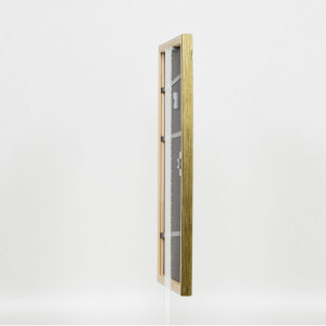 Effect wooden frame profile 2070 normal glass 21x28 cm gold