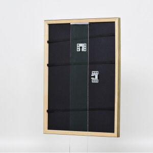 Effect wooden frame profile 2070 anti-reflective glass 21x28 cm gold