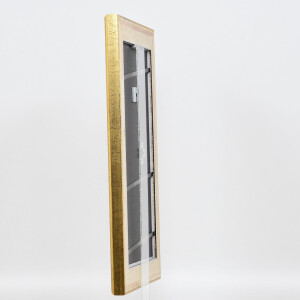 Effect wooden frame profile 95 gold 21x28 cm normal glass