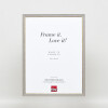 Effect solid wood frame Profile 25 grey 21x29,7 cm Clear glass