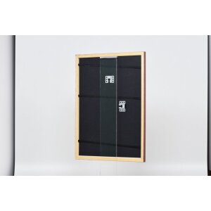 Effect wooden frame profile 38 brown 21x29,7 cm anti-reflex glass