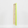 Wooden frame Top Cube 21x29,7 cm green acrylic glass