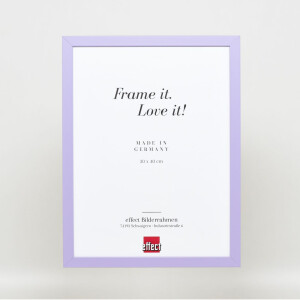 Wooden frame Top Cube 21x29,7 cm lilac museum glass