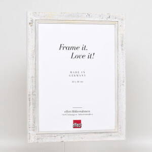 Effect Solid Wood Picture Frame 2240 white 21x29,7 cm Normal Glass