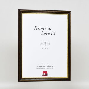 Effect Wooden Frame Profile 21 nut brown 21x29,7 cm Museum Glass