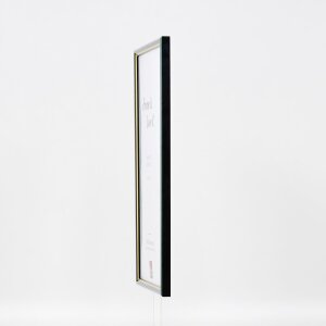 Effect wooden frame profile 23 blue 23x70 cm Anti-reflective glass