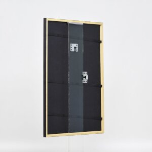 Effect wooden frame profile 23 green 23x70 cm Anti-reflective glass