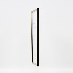 Effect wooden frame profile 23 green 23x70 cm Anti-reflective glass