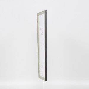 Effect solid wood frame Profile 25 green 23x70 cm Anti-reflective glass