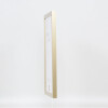 Wooden frame Top Cube 23x70 cm gold Anti-reflective glass