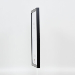 Wooden frame Top Cube 23x70 cm black acrylic glass