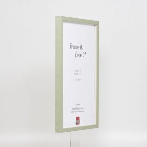 Effect wooden frame profile 35 green 23x70 cm normal glass + spacer