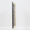 Effect solid wood frame Profile 30 black 23x70 cm Anti-reflective glass