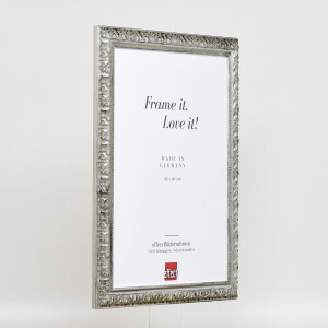 Effect wooden frame profile 94 silver 23x70 cm anti-reflective glass