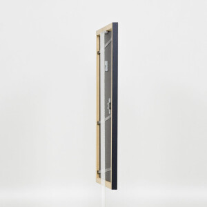 Effect Wooden Frame Profile 38 grey 23x70 cm Museum Glass