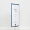 Effect Wooden Frame Profile 32 grey-blue 23x70 cm Museum Glass