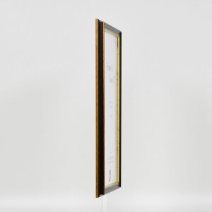 Effect Wooden Frame Profile 21 nut brown 23x70 cm Museum Glass