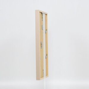 Effect wooden frame profile 35 light brown 24x30 cm normal glass + spacer