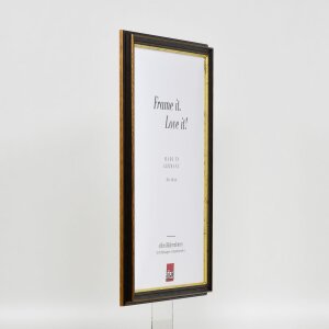 Effect wooden frame profile 21 nut brown 24x30 cm acrylic glass