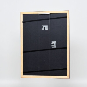 Effect wooden frame profile 89 dark brown 24x30 cm acrylic glass