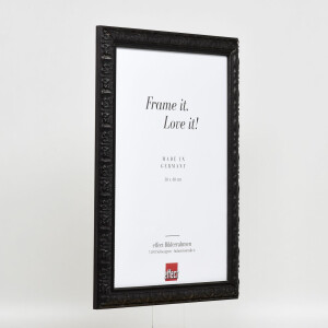 Effect wooden frame profile 94 black 24x30 cm normal glass