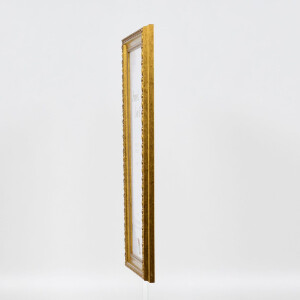 Effect Wooden Baroque Frame Profile 37 antique gold 24x30 cm Museum Glass