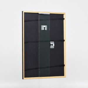 Effect wooden frame profile 23 nut brown 25x30 cm Anti-reflective glass